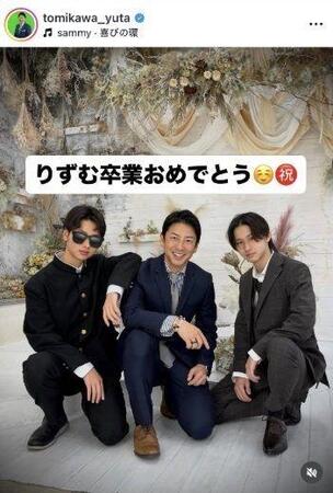 富川悠太氏インスタグラム＠ｔｏｍｉｋａｗａ＿ｙｕｔａから