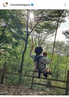 滝川クリステルアナのインスタ（＠ｃｈｒｉｓｔｅｌｔａｋｉｇａｗａ）　から