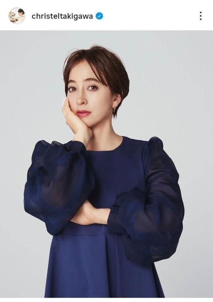 滝川クリステルアナのインスタ（＠ｃｈｒｉｓｔｅｌｔａｋｉｇａｗａ）　から