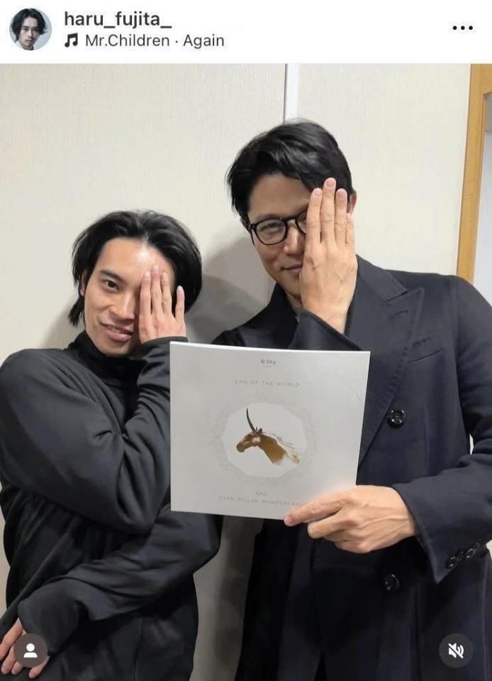 藤田ハルのインスタグラム＠ｈａｒｕ＿ｆｕｊｉｔａ＿（１月２９日付）より