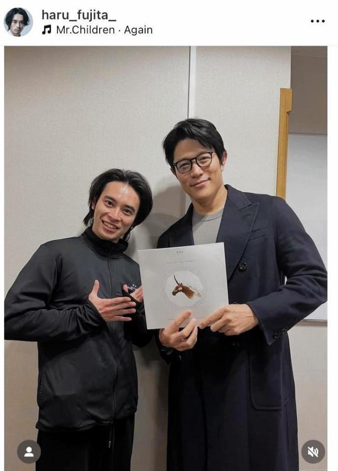 藤田ハルのインスタグラム＠ｈａｒｕ＿ｆｕｊｉｔａ＿（１月２９日付）より