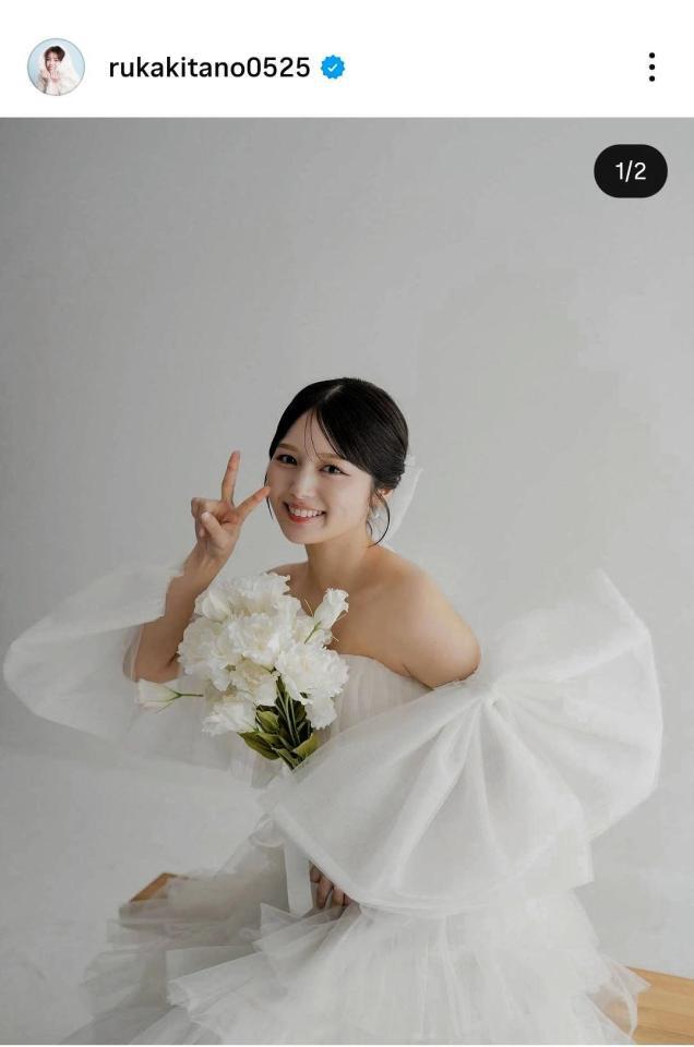 北野瑠華のインスタグラム（＠ｒｕｋａｋｉｔａｎｏ０５２５）から