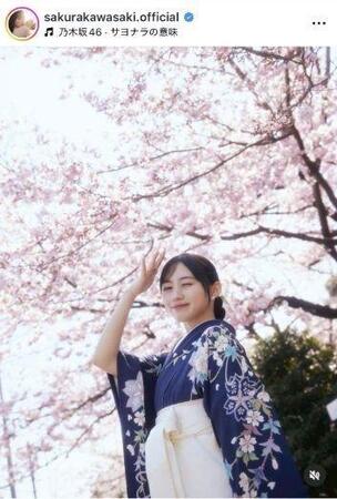川﨑桜インスタグラム＠ｓａｋｕｒａｋａｗａｓａｋｉ．ｏｆｆｉｃｉａｌから