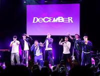 初来日ショーケースを開催したＤｅｃｅｍｂｅｒ１０＝東京・渋谷のＳＨＩＢＵＹＡ　ＰＬＥＡＳＵＲＥ　ＰＬＥＡＳＵＲＥ（撮影・伊藤笙子）