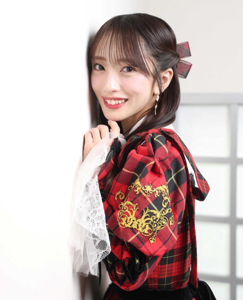 卒業コンサートを迎えるＡＫＢ４８・向井地美音（撮影・石井剣太郎）