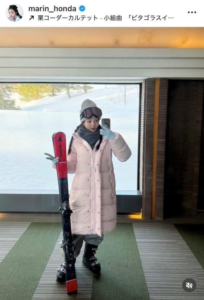 本田真凜のインスタグラム＠ｍａｒｉｎ＿ｈｏｎｄａから