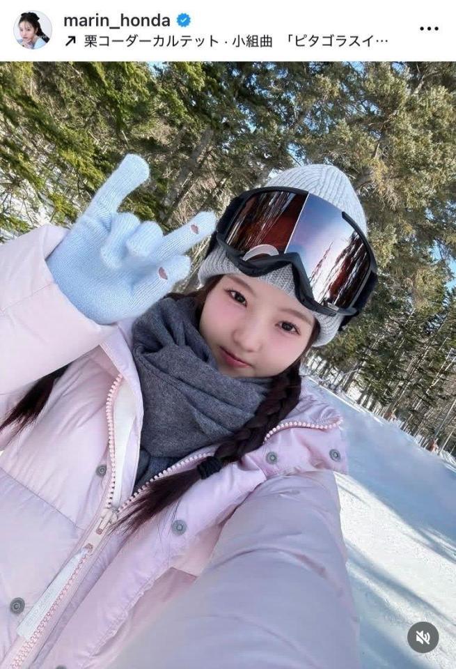 本田真凜のインスタグラム＠ｍａｒｉｎ＿ｈｏｎｄａから