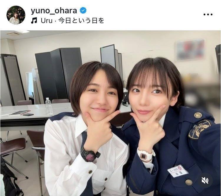 大原優乃のインスタグラム＠ｙｕｎｏ＿ｏｈａｒａから