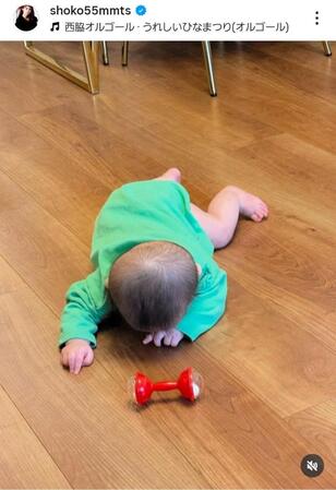 中川翔子のインスタグラム＠ｓｈｏｋｏ５５ｍｍｔｓ（３月３日付）より 