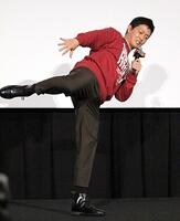 迫力ある蹴りを見せた工藤阿須加　