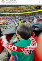 秋元玲奈のインスタグラム＠ｒｅｎａ＿ａｋｉｍｏｔｏ（４月１日付）より 