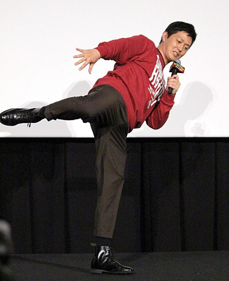 迫力ある蹴りを見せた工藤阿須加　