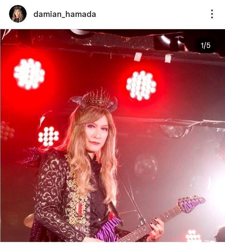 ダミアン浜田インスタグラム（＠ｄａｍｉａｎ＿ｈａｍａｄａ）から