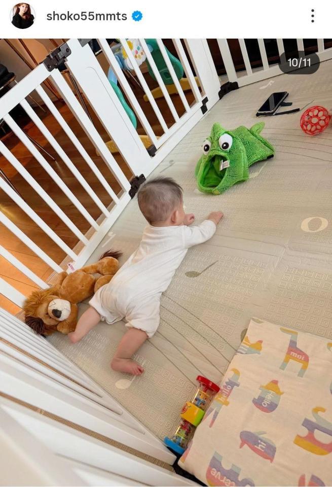 中川翔子のインスタグラム＠ｓｈｏｋｏ５５ｍｍｔｓ（３月１９日付）より 