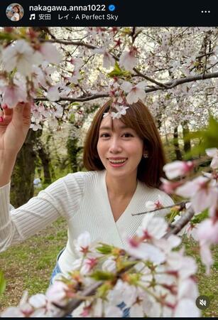 中川安奈のインスタグラム＠ｎａｋａｇａｗａ．ａｎｎａ１０２２から