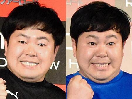 ザ・たっちのたくや(左）とかずや