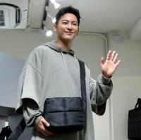 ＭＡＳＵ　ＢＡＧ発売記念イベントを行った三山凌輝