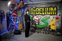 ジュニア初の個展を開くＫＥＹ　ＴＯ　ＬＩＴの中村嶺亜