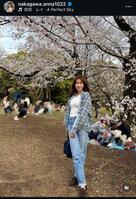 中川安奈のインスタグラム＠ｎａｋａｇａｗａ．ａｎｎａ１０２２から