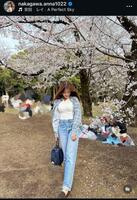 中川安奈のインスタグラム＠ｎａｋａｇａｗａ．ａｎｎａ１０２２から