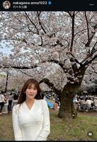 中川安奈のインスタグラム＠ｎａｋａｇａｗａ．ａｎｎａ１０２２から