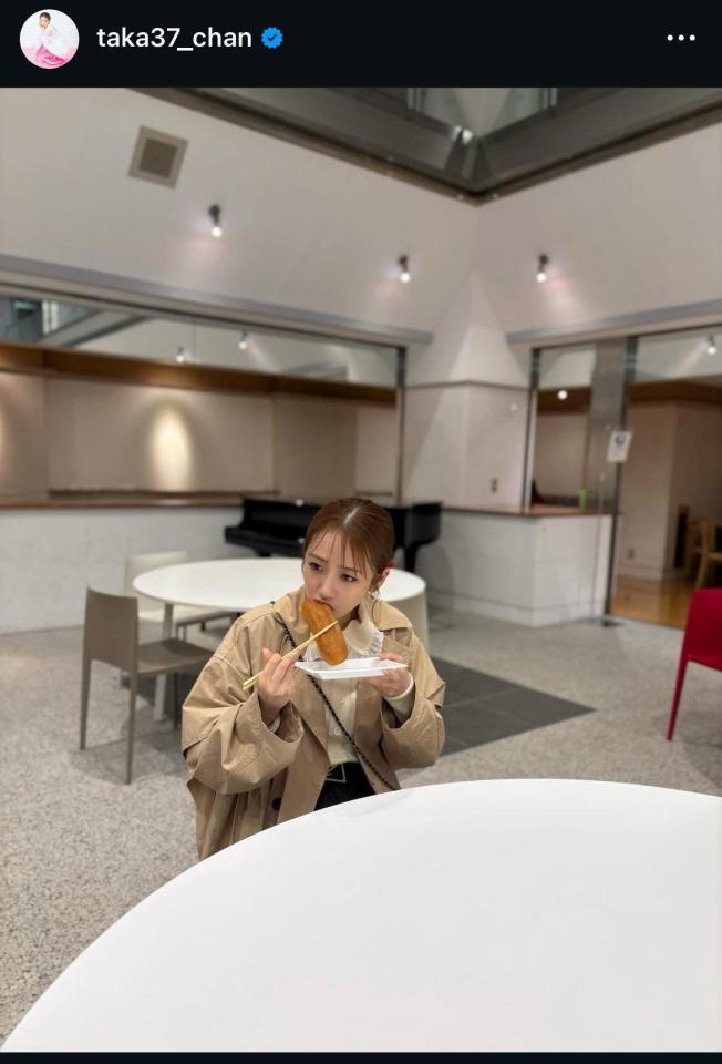 高橋みなみのインスタグラム＠ｔａｋａ３７＿ｃｈａｎから