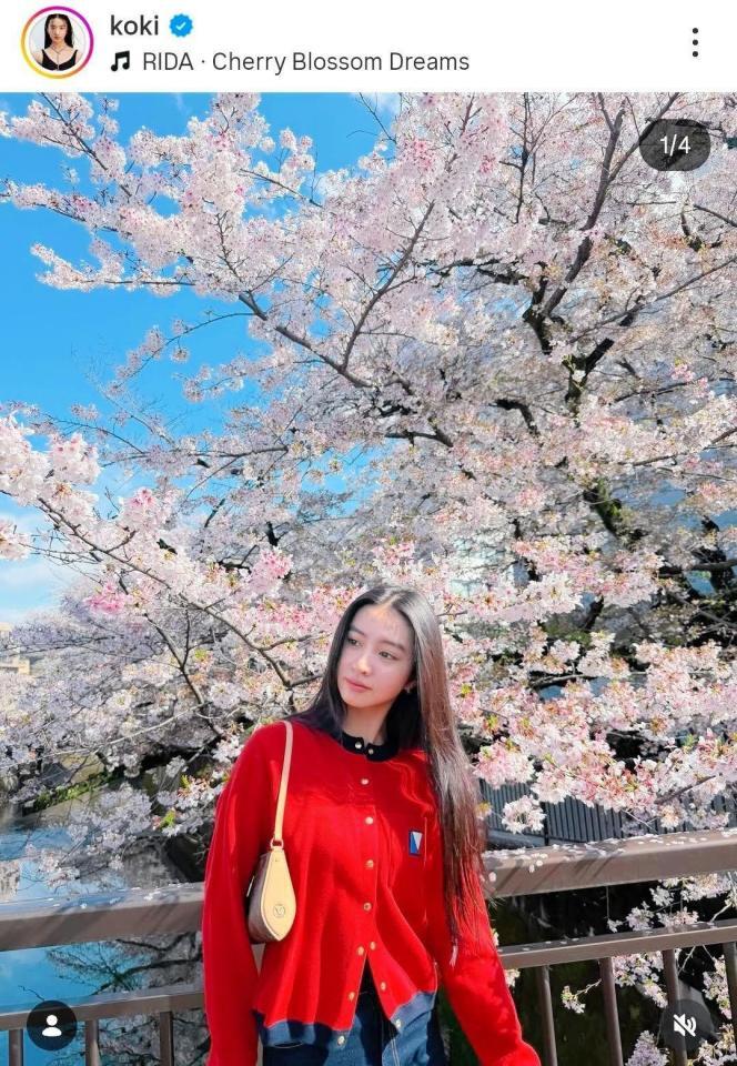 Ｋｏｋｉ，のインスタグラム＠ｋｏｋｉより