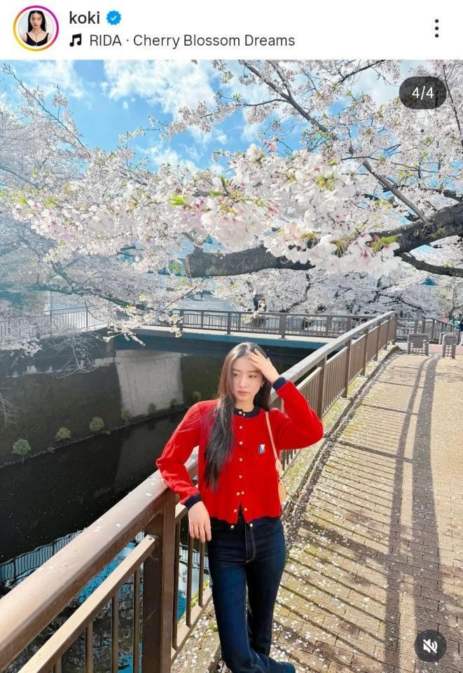 Ｋｏｋｉ，のインスタグラム＠ｋｏｋｉより