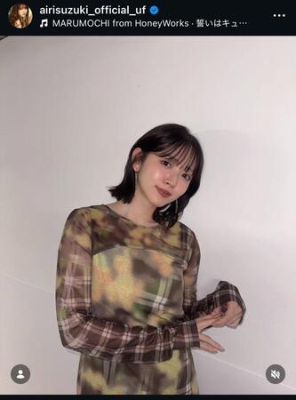 鈴木愛理のインスタグラム＠ａｉｒｉｓｕｚｕｋｉ＿ｏｆｆｉｃｉａｌ＿ｕｆから