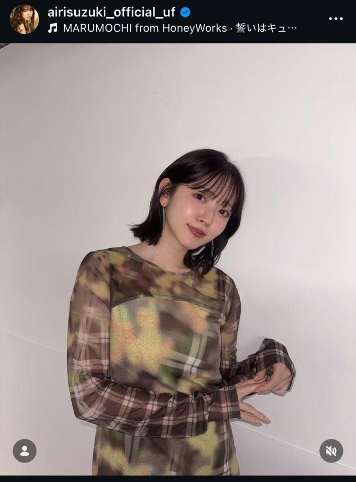 鈴木愛理のインスタグラム＠ａｉｒｉｓｕｚｕｋｉ＿ｏｆｆｉｃｉａｌ＿ｕｆから