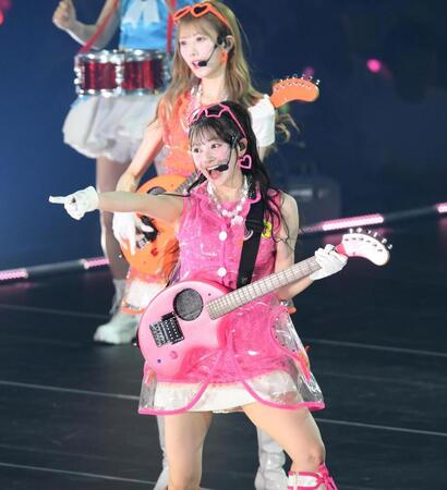 「初めてのジェリービーンズ」を披露する伊藤百花（撮影・堀内翔）