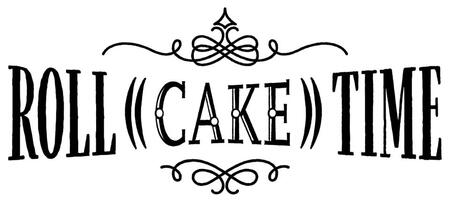 舞台「ＲＯＬＬ（（ＣＡＫＥ））ＴＩＭＥ」のロゴ