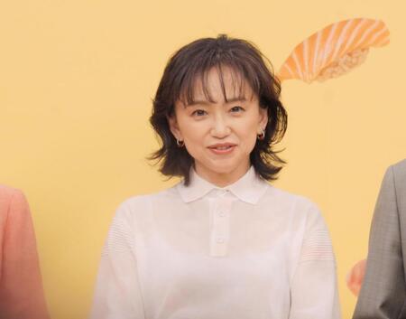 イベントに出席した永作博美