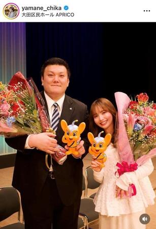 山根千佳インスタグラム（ｙａｍａｎｅ＿ｃｈｉｋａ）より