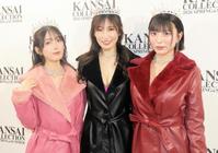 「ＫＡＮＳＡＩ　ＣＯＬＬＥＣＴＩＯＮ　２０２６　Ｓ／Ｓ」に出演した（左から）村雨芙美、熊田曜子、柚乃りか