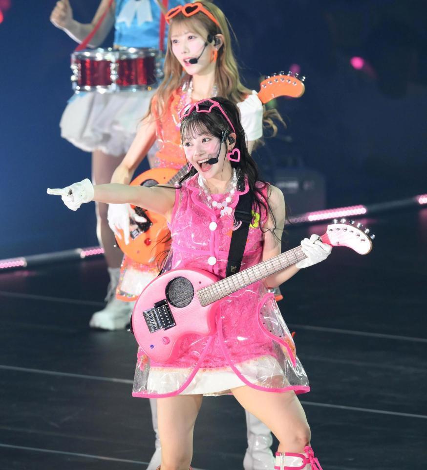 「初めてのジェリービーンズ」を披露する伊藤百花（撮影・堀内翔）