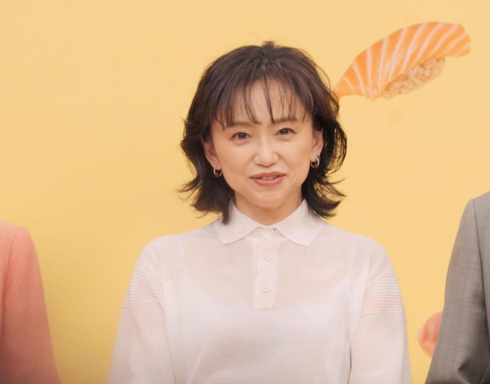 イベントに出席した永作博美