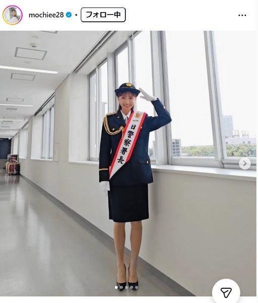 望月理恵アナウンサーのインスタグラム＠ｍｏｃｈｉｅｅ２８