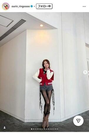 王林インスタグラム＠ｏｕｒｉｎ＿ｒｉｎｇｏｏｏｏ
