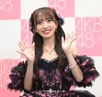 卒業コンサートを振り返った向井地美音（撮影・堀内翔）