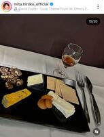 三田寛子のインスタグラム＠ｍｉｔａ．ｈｉｒｏｋｏ＿ｏｆｆｉｃｉａｌ（４月５日付）より 