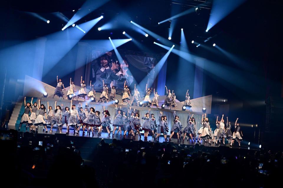 ９周年コンサートを開催したＳＴＵ４８©ＳＴＵ