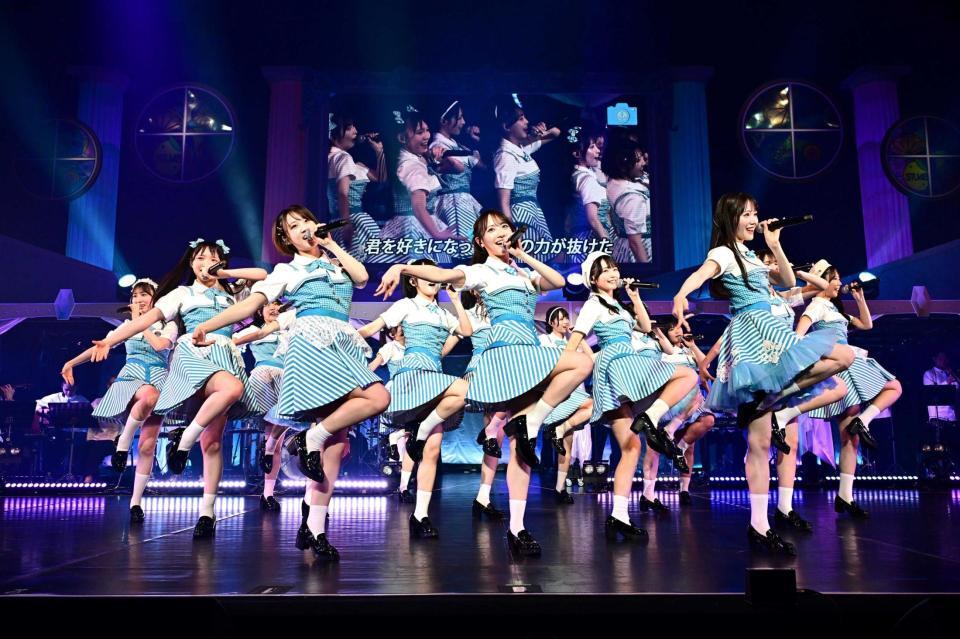 　９周年コンサートを完走したＳＴＵ４８（Ｃ）ＳＴＵ