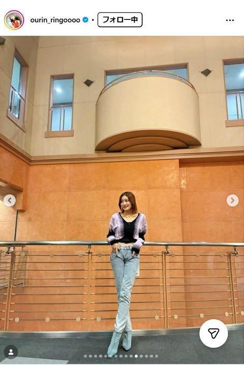 王林インスタグラム＠ｏｕｒｉｎ＿ｒｉｎｇｏｏｏｏ
