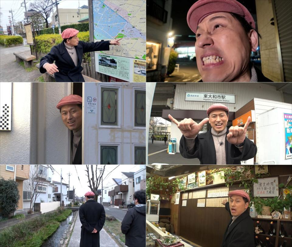 「オードリー春日の知らない街で自腹せんべろ　シーズン３」に出演する春日俊彰（©ＢＳテレ東）