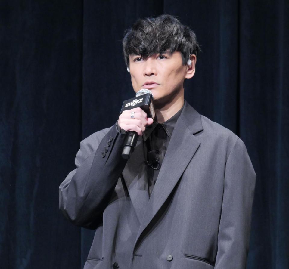 イベントに出席した山口一郎