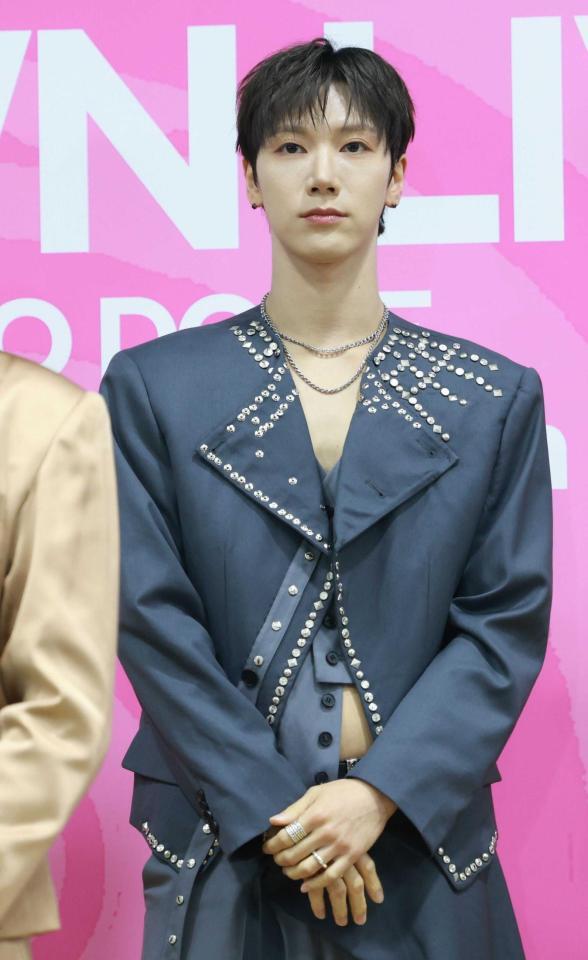 ＳＭエンタとの専属契約終了が発表されたＷａｙＶのテン（ＴＥＮ）＝２０２５年８月撮影