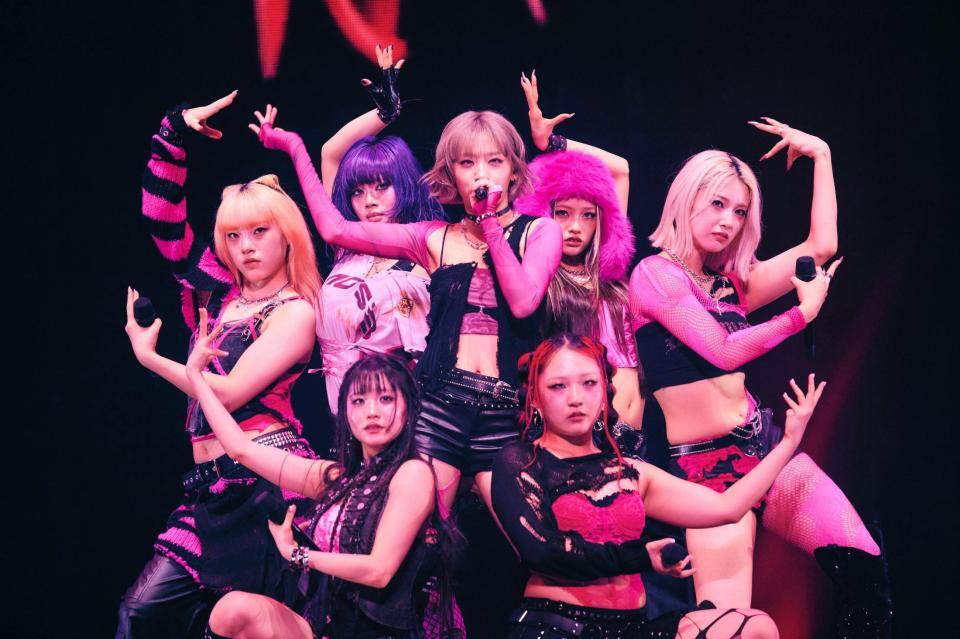 ＣＥＮＴＲＡＬの最終日に出演したＨＡＮＡ（撮影・きるけ。／ＭＭＴ）