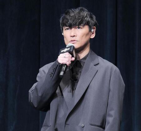 イベントに出席した山口一郎