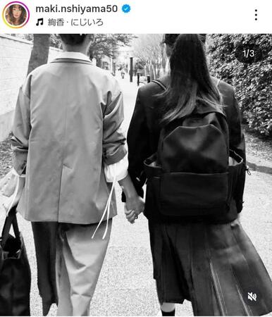 西山茉希のインスタグラム＠ｍａｋｉ．ｎｓｈｉｙａｍａ５０より